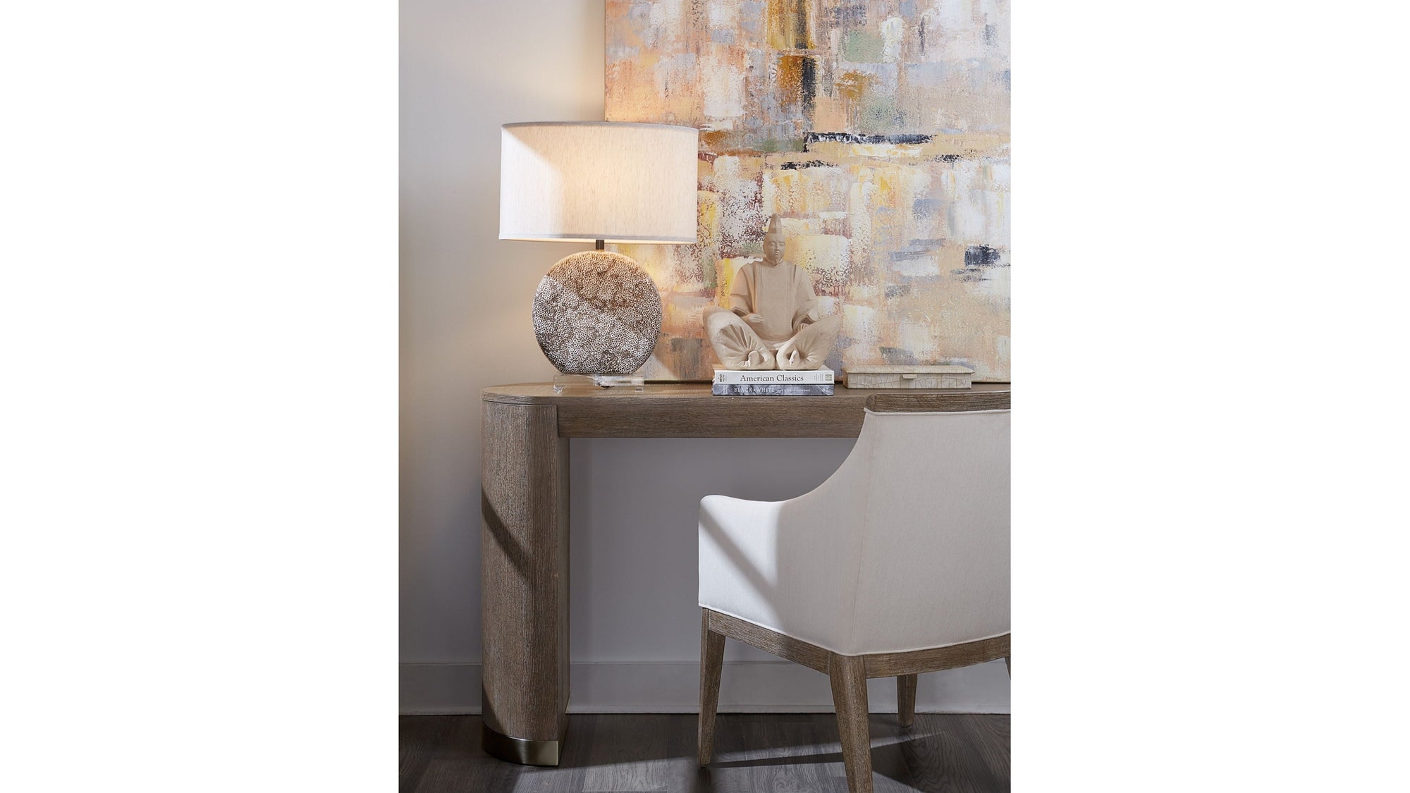 Modern Mood - Mink Console Table - Dark Brown