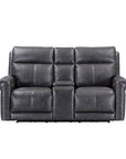 Alexander - Power Reclining Loveseat With Console, Power Headrest & Lumbar