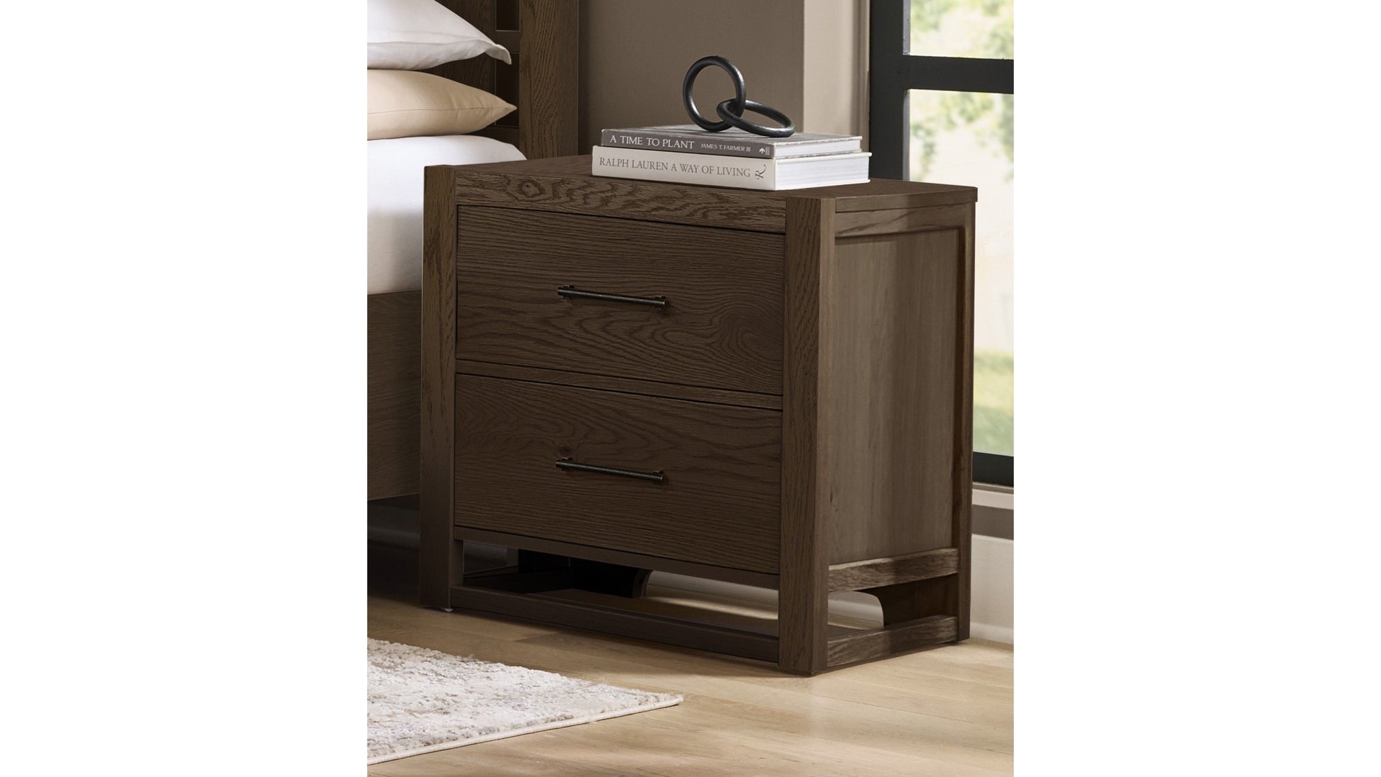Lodge &amp; Loft - 2 Drawer Nightstand