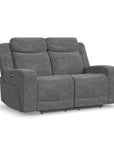 Ridge - Power Reclining Loveseat With Console And Power Headrests