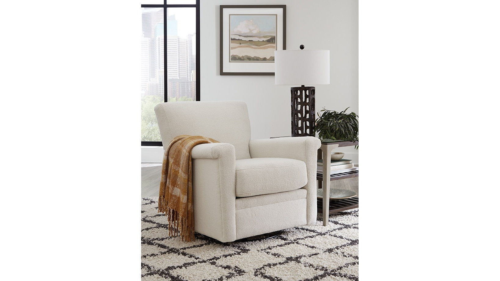 Pierce - 3310/20/AL - Swivel Glider Recliner