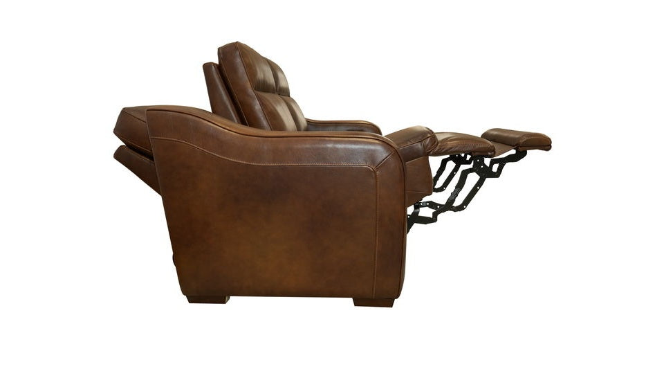 Grady - Sofa Recliner With Power And Power Headrest, Power Lumbar - Cocoa