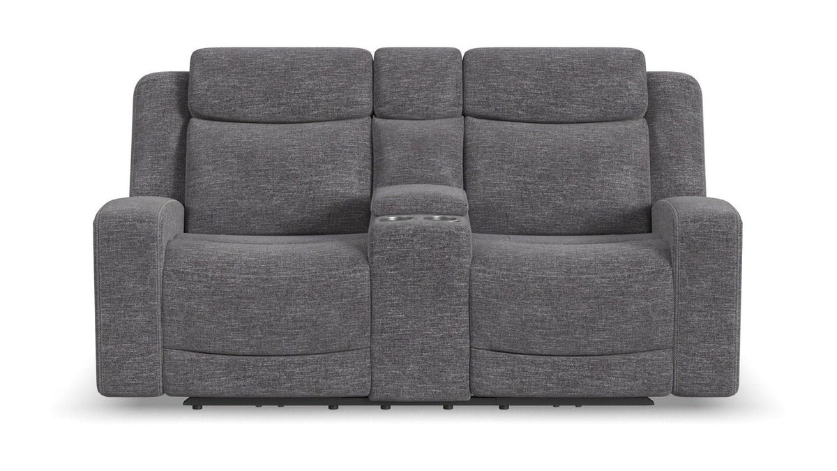 Ridge - Power Reclining Loveseat With Console And Power Headrests