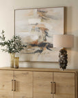 Outburst - Hand Painted Modern Art - Black / Blue / Brown / Gray / Green / Orange / Red / White / Woodtone