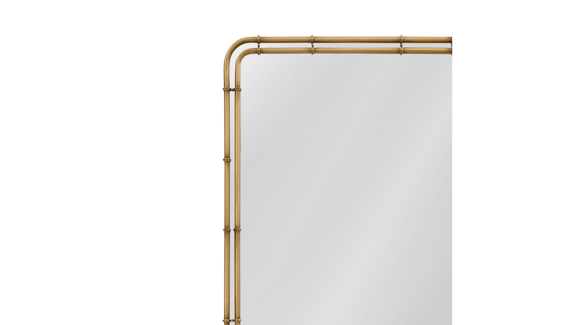 Ambrose - Floor Mirror - Antique Gold