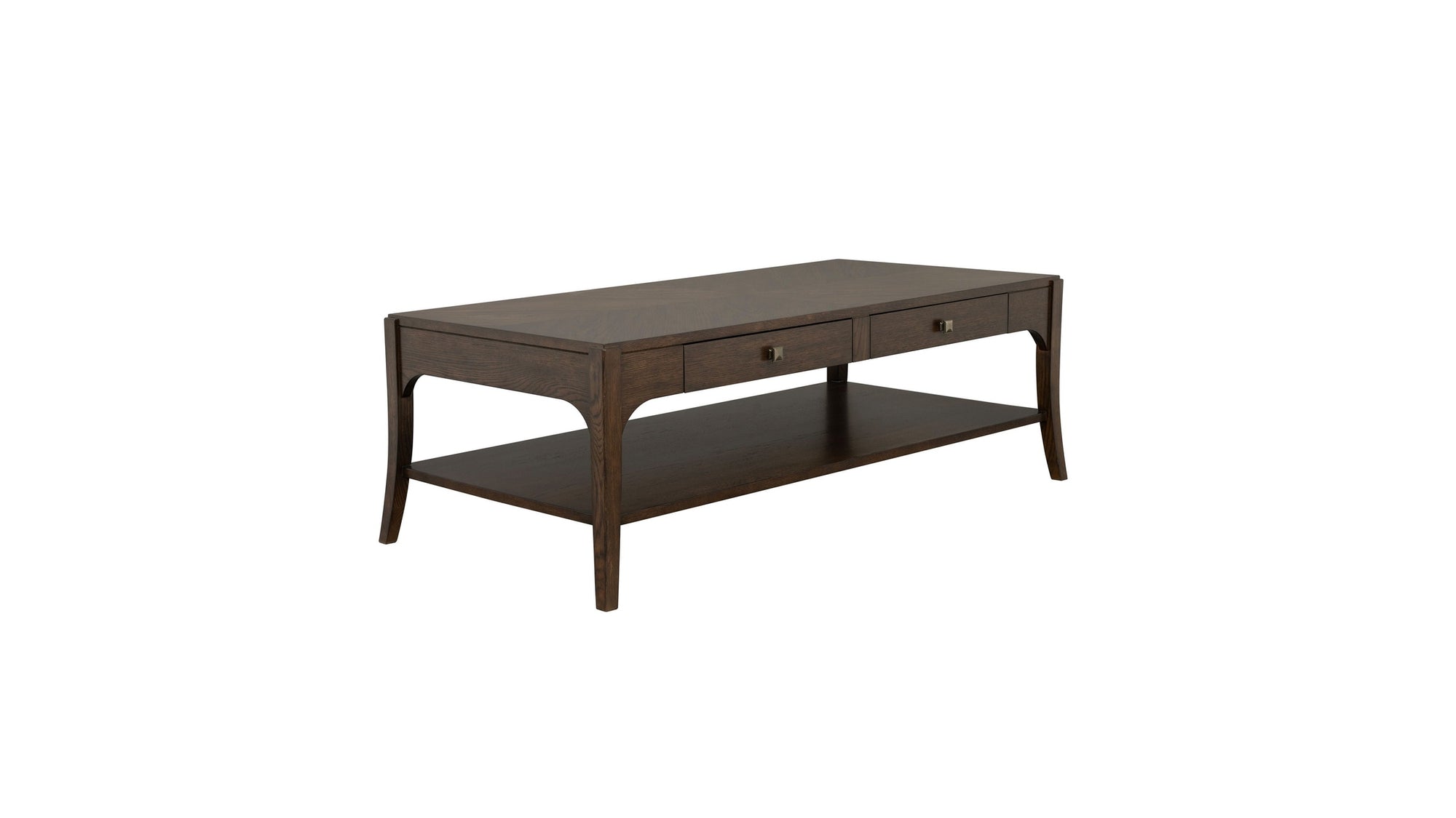 Sylvie - Rectangular Coffee Table - Dark Brown
