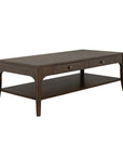 Sylvie - Rectangular Coffee Table - Dark Brown