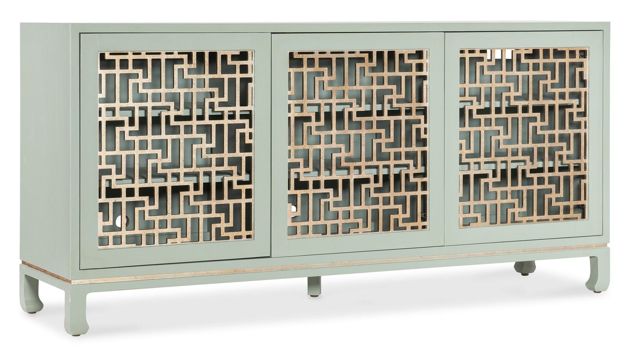 Commerce And Market - Trellis Entertainment Credenza - Light Blue