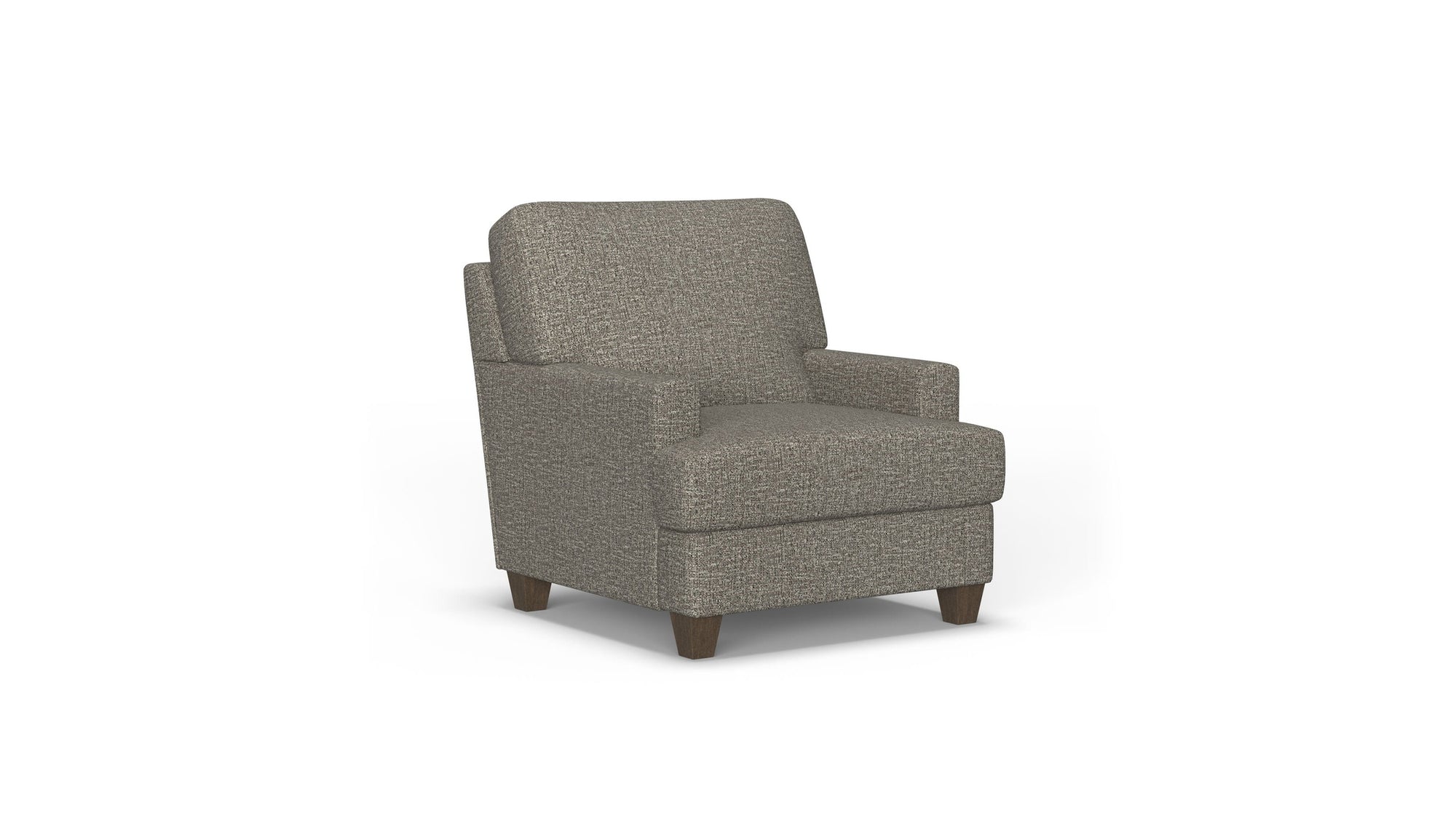 Moxy - Fabric Chair, Straight Track Arms