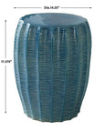 Harbor - Garden Stool - Aque Blue