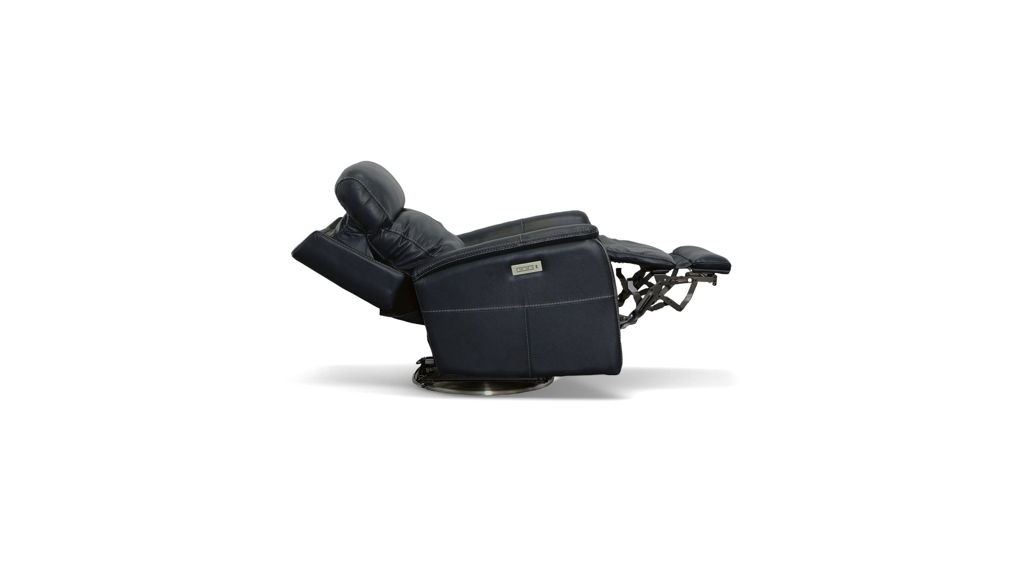 View - Power Swivel Recliner With Power Headrest