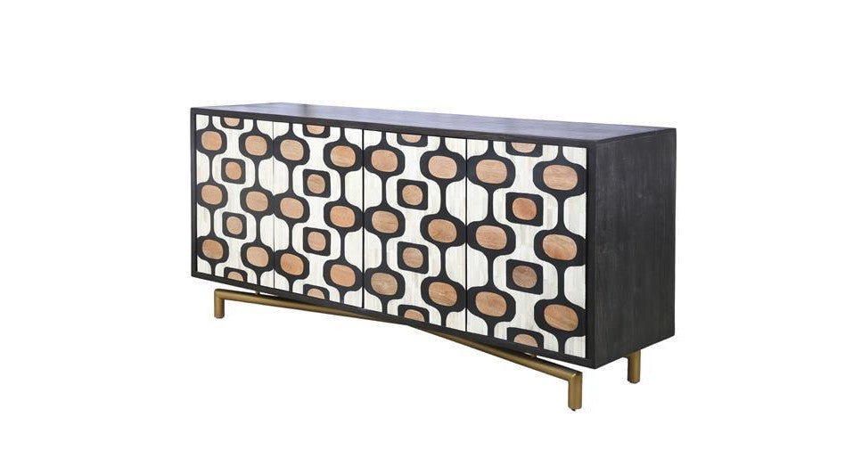 Paxton - Server - Ebony Mango / Ivory / Natural Mango