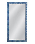 Kamal - Floor Mirror - Blue