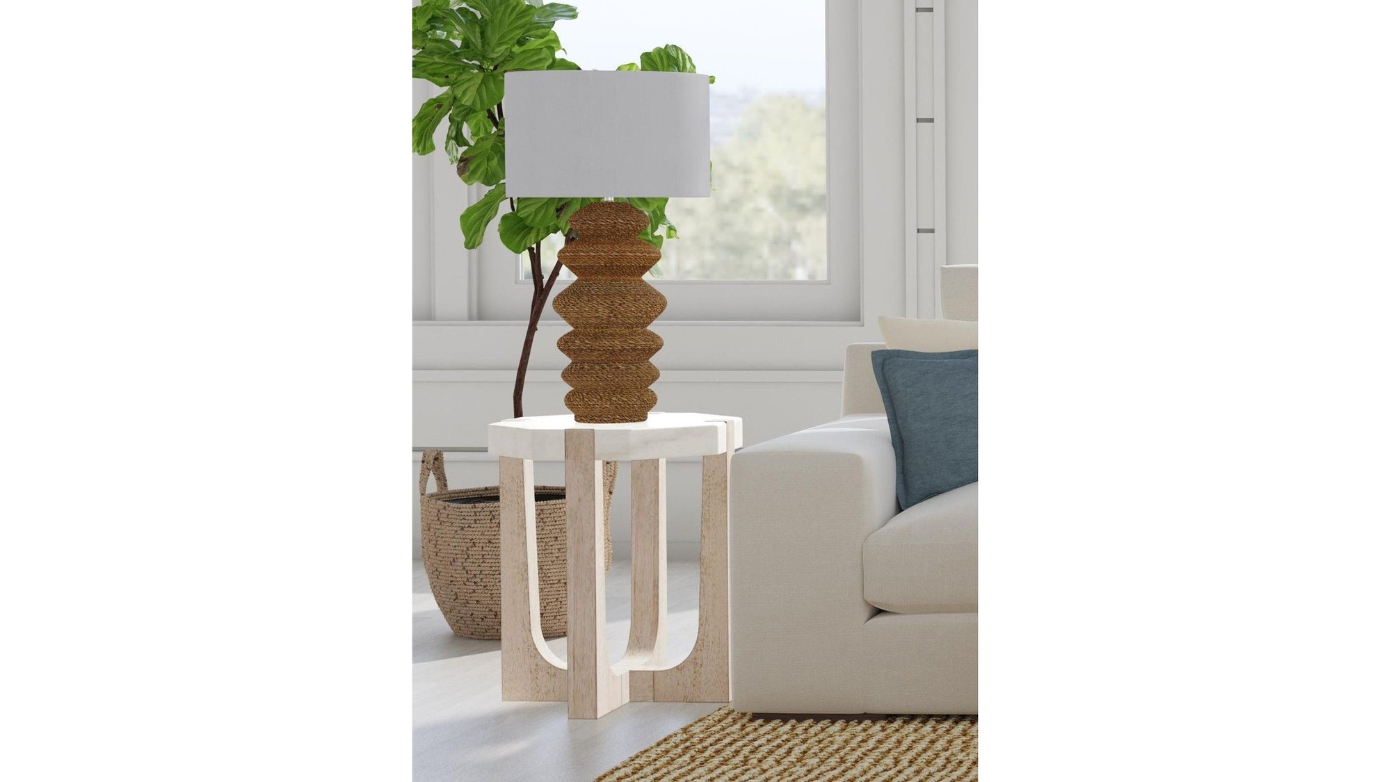 Newport - Scatter Table - White