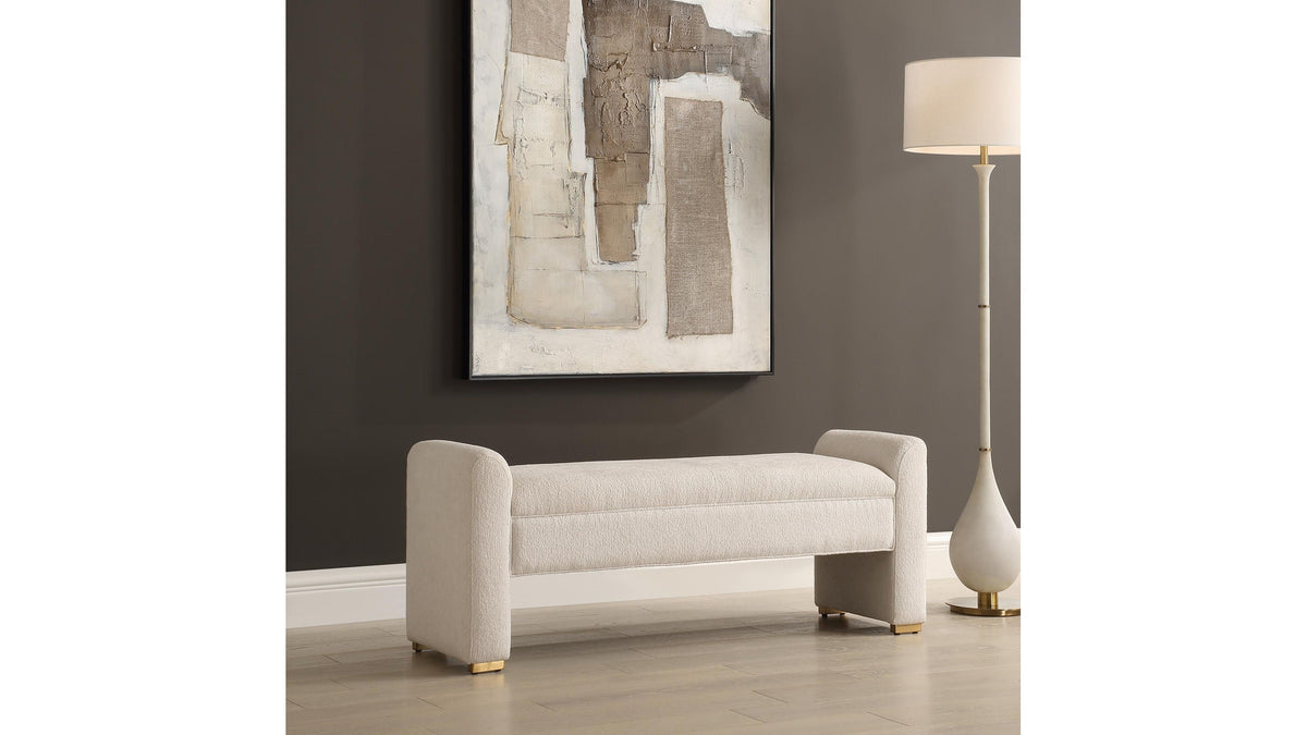 Caliste - Bench - White