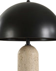 Tanaka - Indoor-Outdoor Table Lamp - Black / Beige