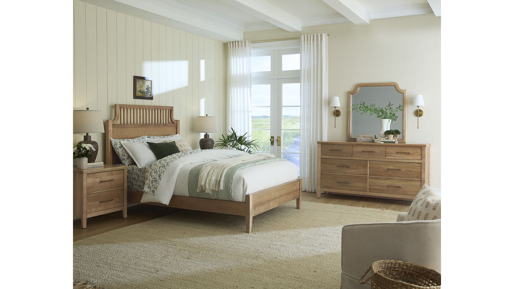 Pure Maple - Garden Mirror - Natural Maple