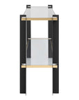 Cunene - Contemporary Console Table - Black