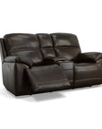 Jackson - Power Reclining Loveseat With Console & Power Headrests