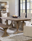 Stratford - Salvaged Wood Dining Table - Light Brown