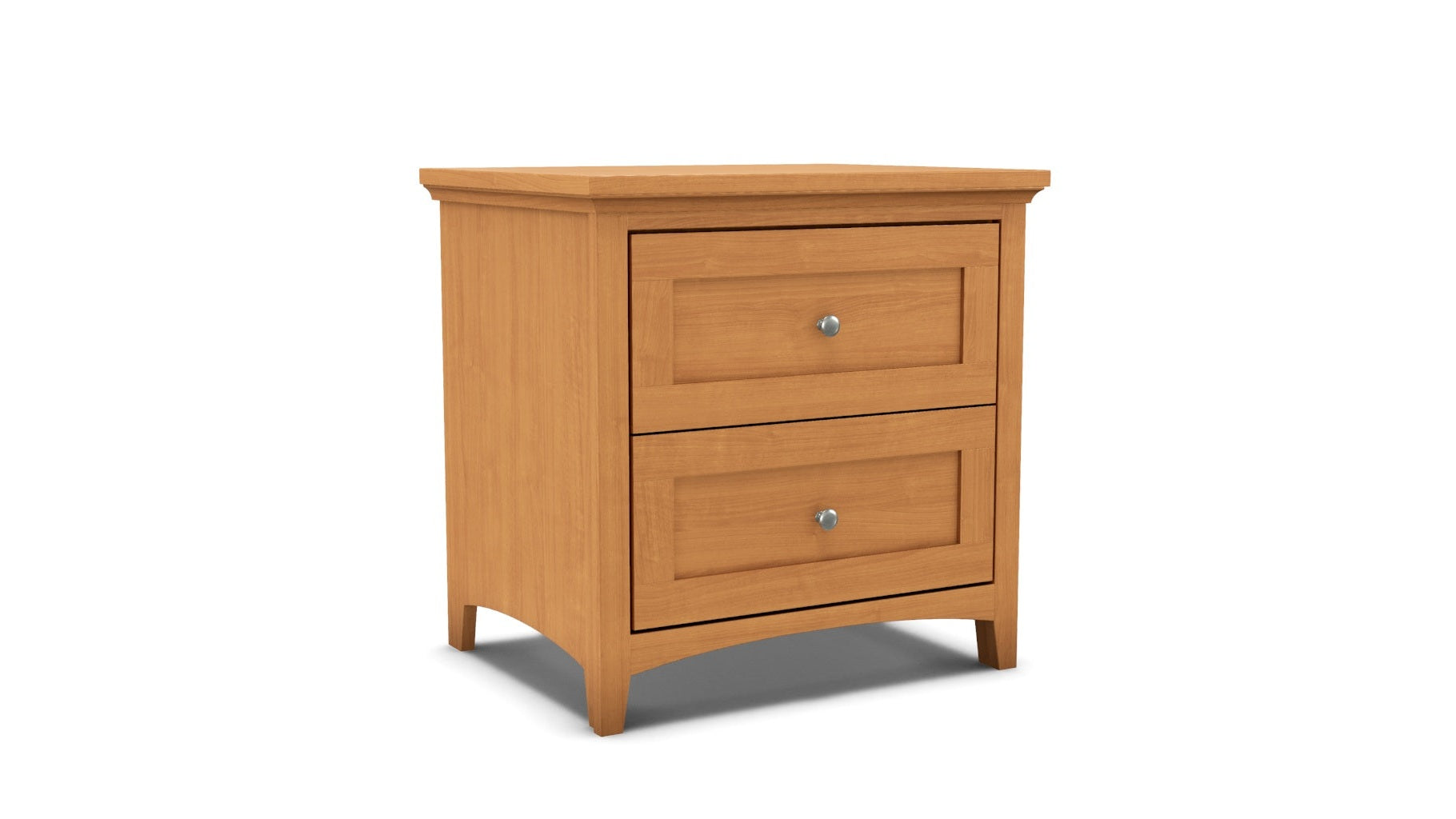 Emmerson 2 Drawer Wide Nightstand