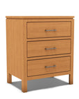 2 West 3 Drawer Wide Nightstand