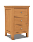 Heritage 3 Drawer Nightstand