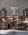 James Reclining Modular Sectional