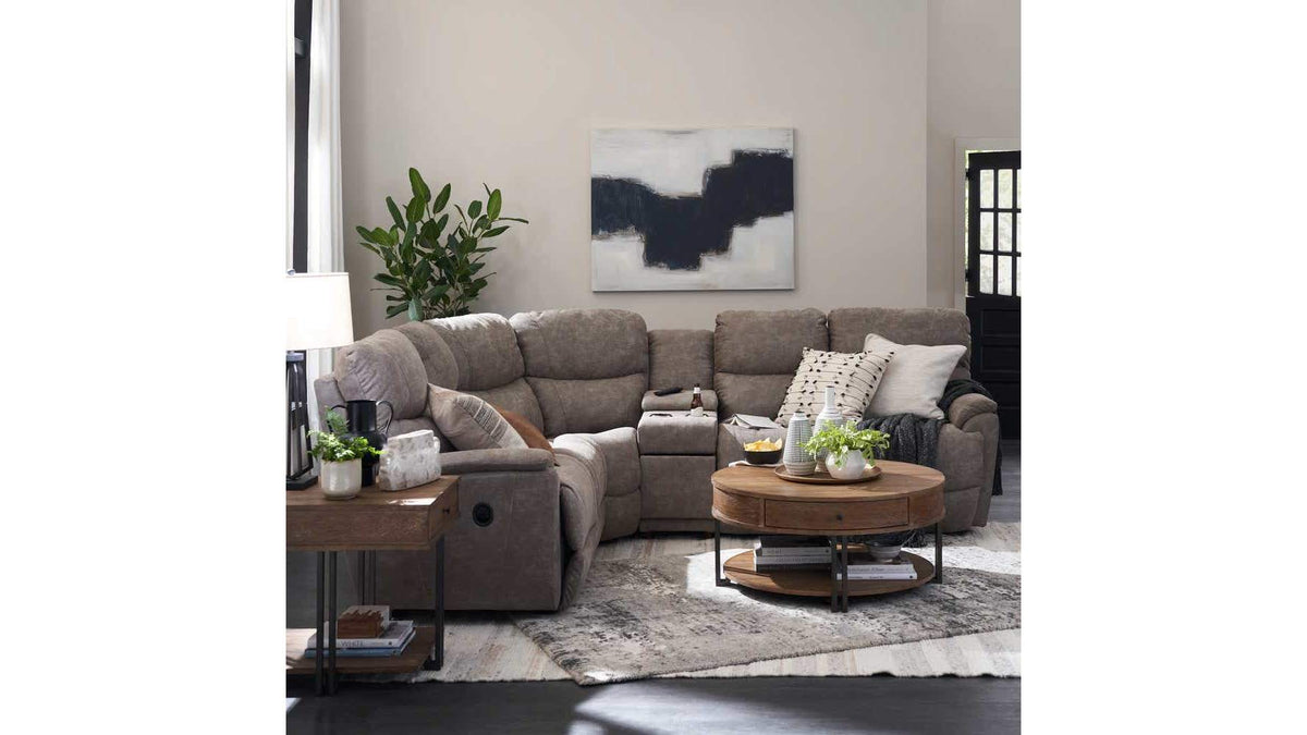 Trouper Reclining Modular Sectional